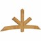 Ekena Millwork Alberta Rough Sawn Timber Gable Bracket, Western Red Cedar, 96"W x 36"H x 2"D x 6"F, 9/12 Pitch GBW096X36X0206ALB00RWR - alternate 4